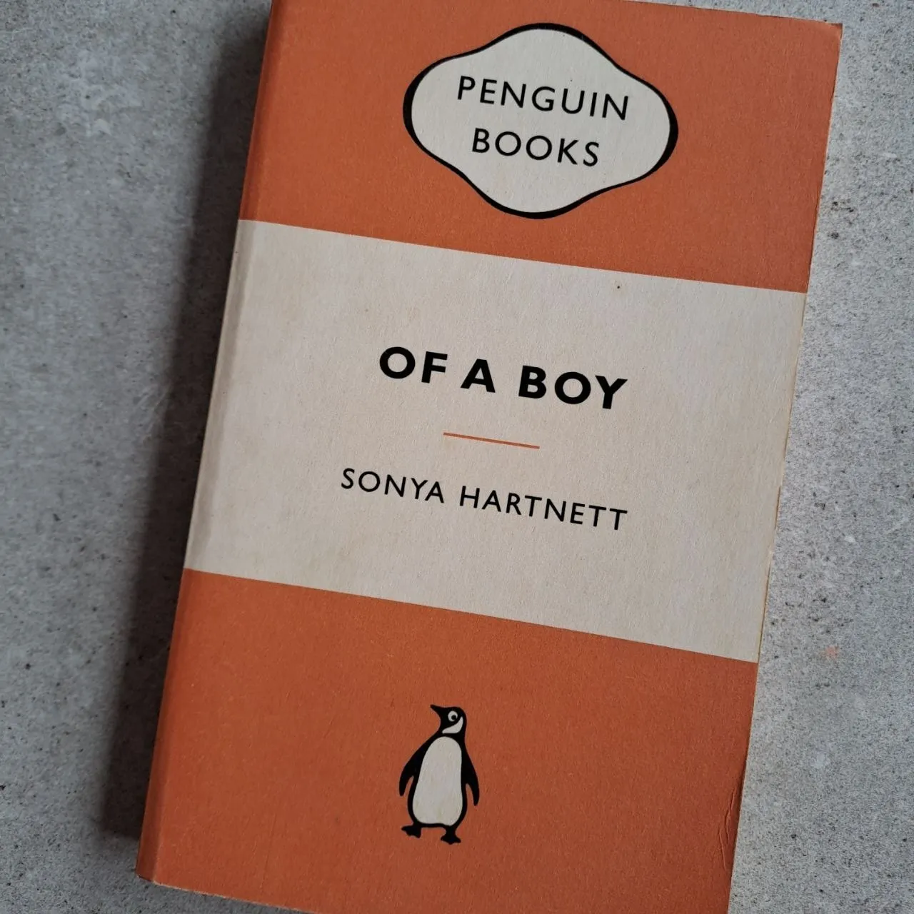 Of a Boy Book