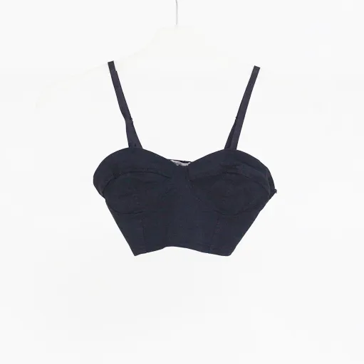 Black Bustier Top