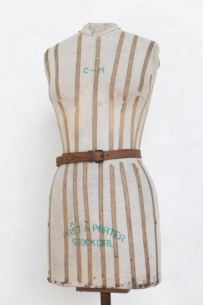 Brown Thin Leather Belt