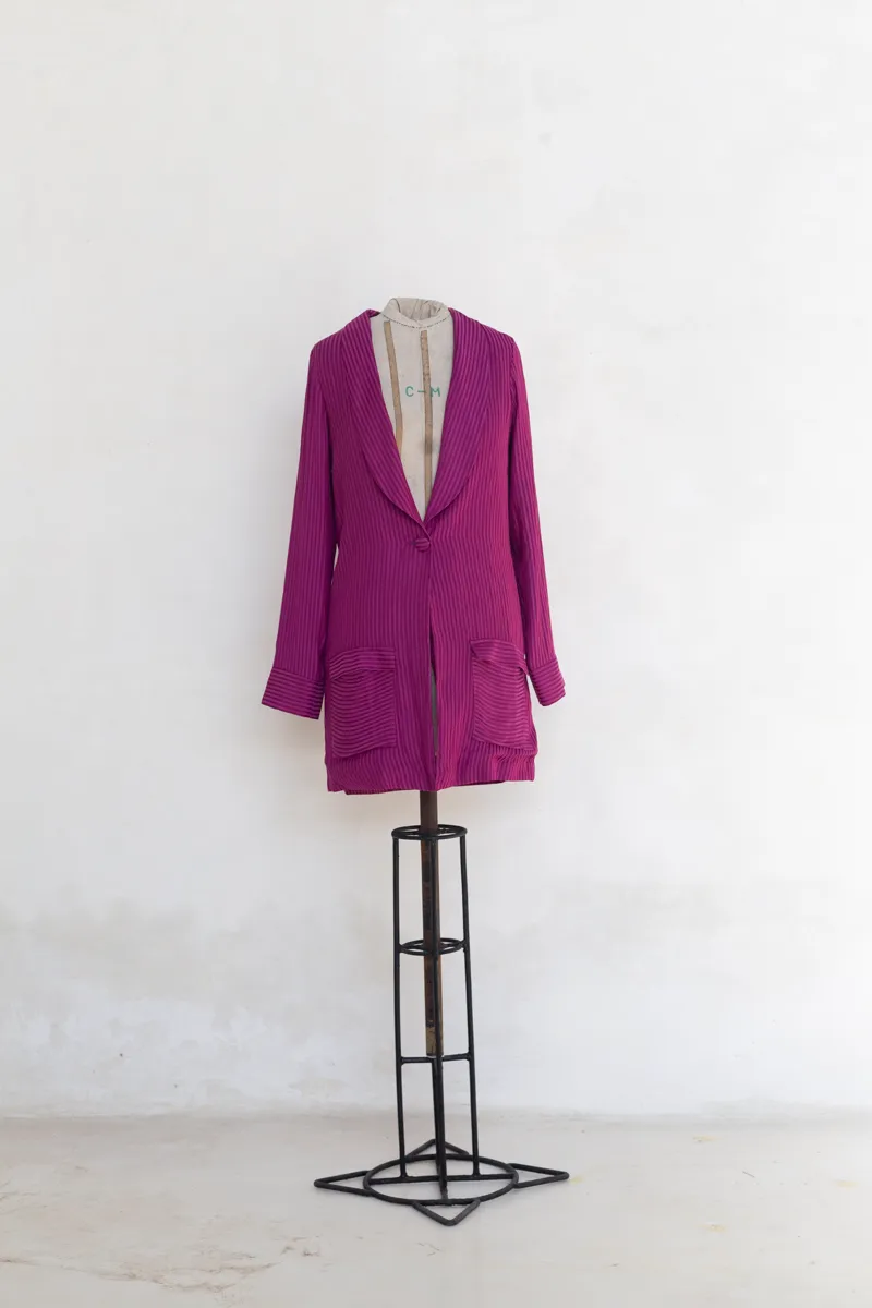 For Love & Lemons smoking jacket (set)