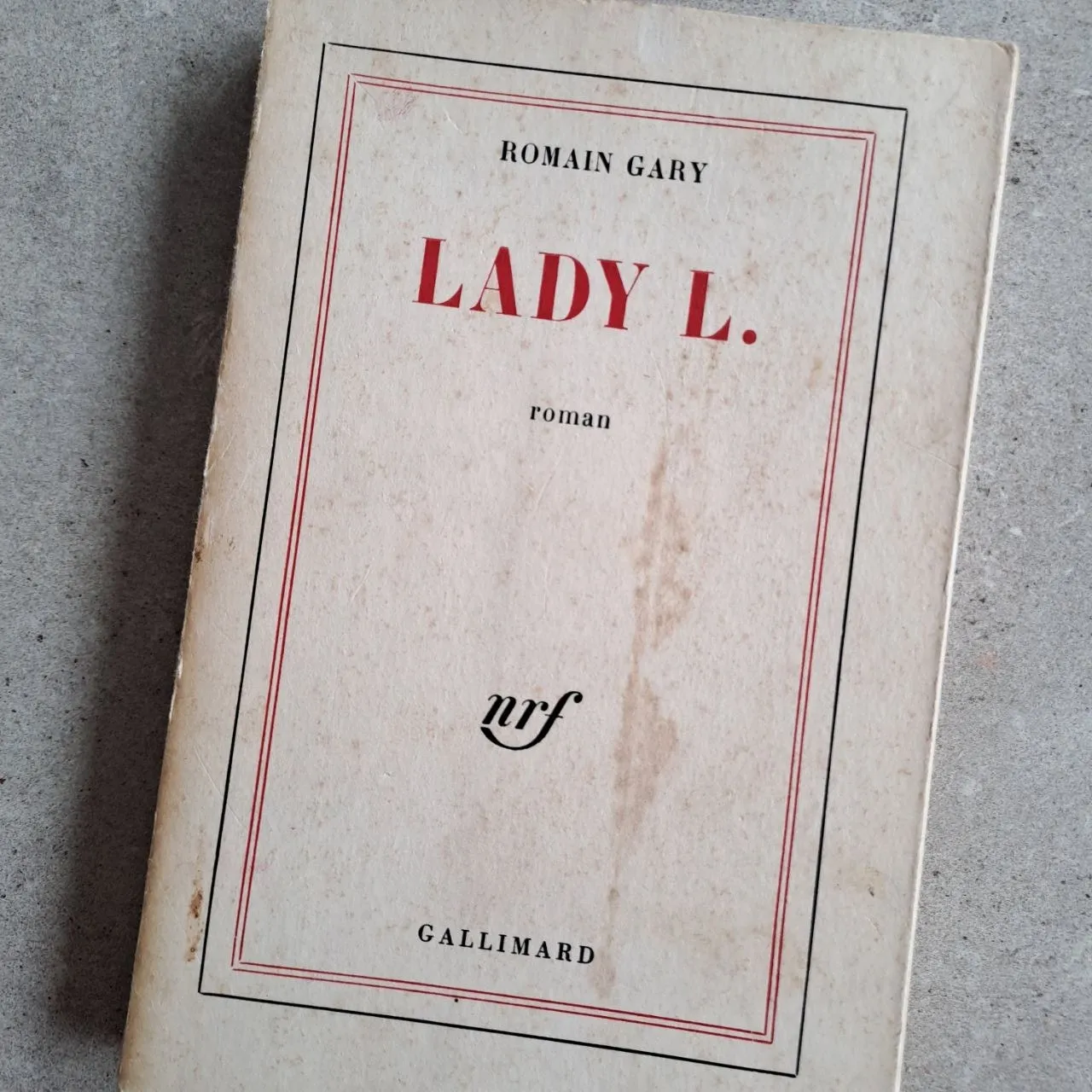 Lady L Book