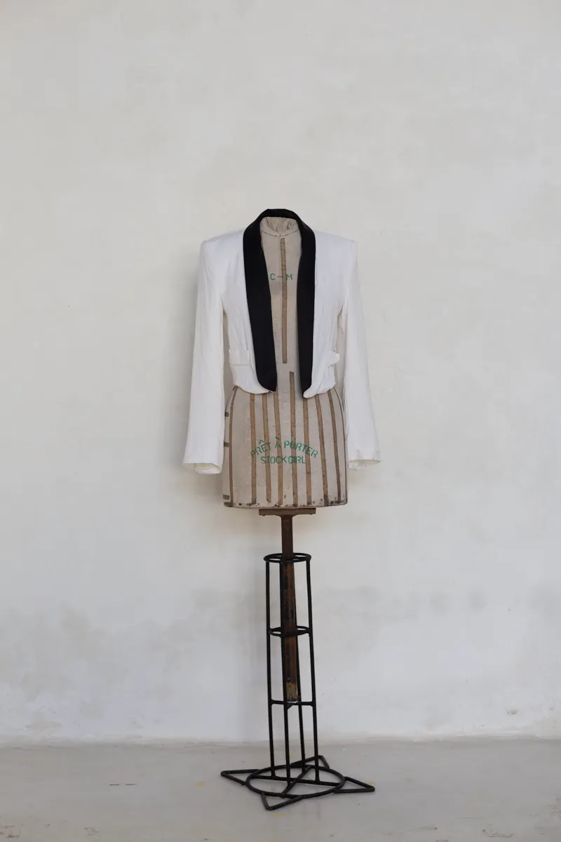 Cropped Tuxedo Jacket