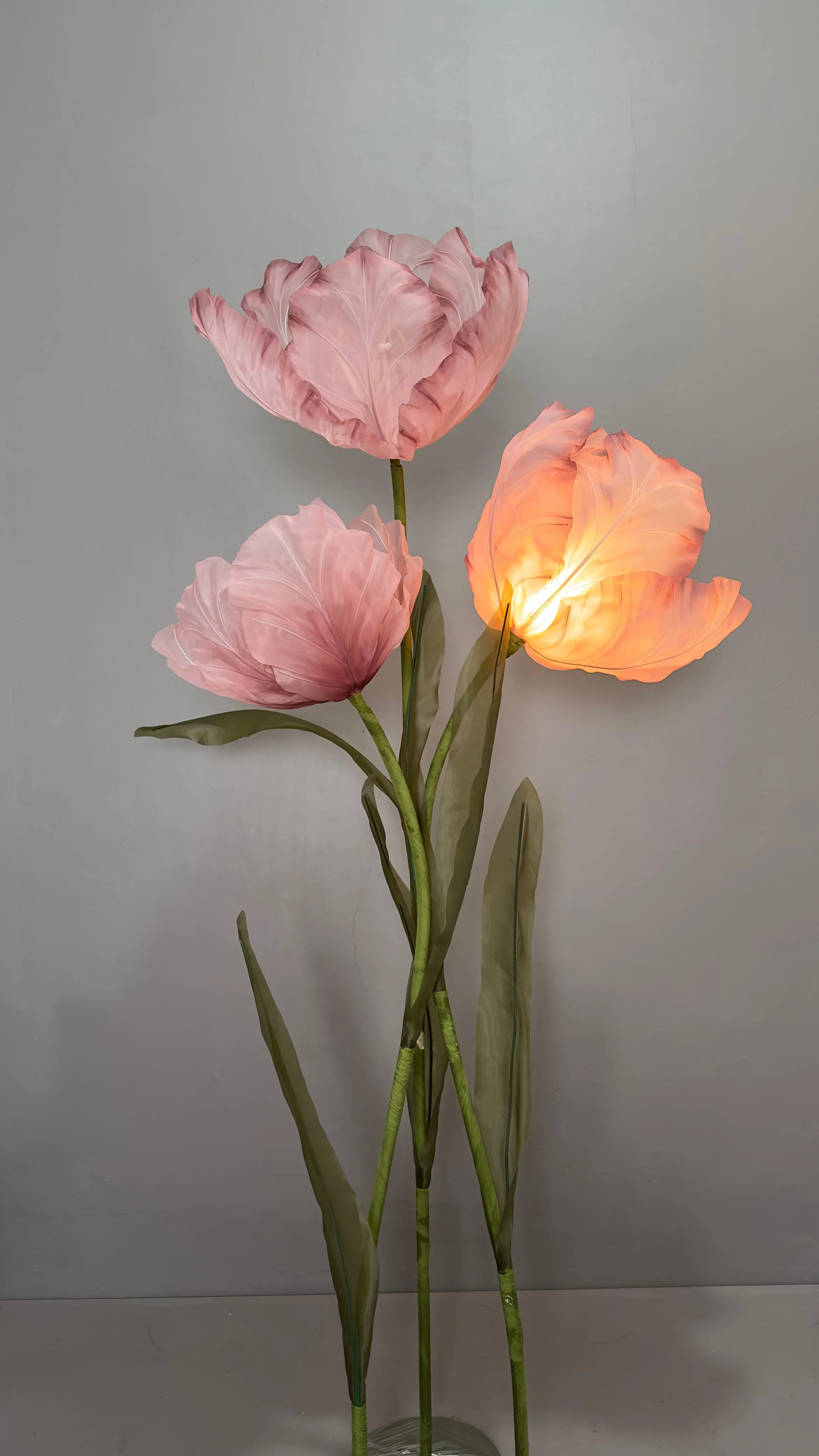 Giant Pink Flowers