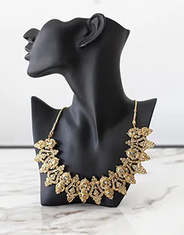 Gold Baroque Style Necklace