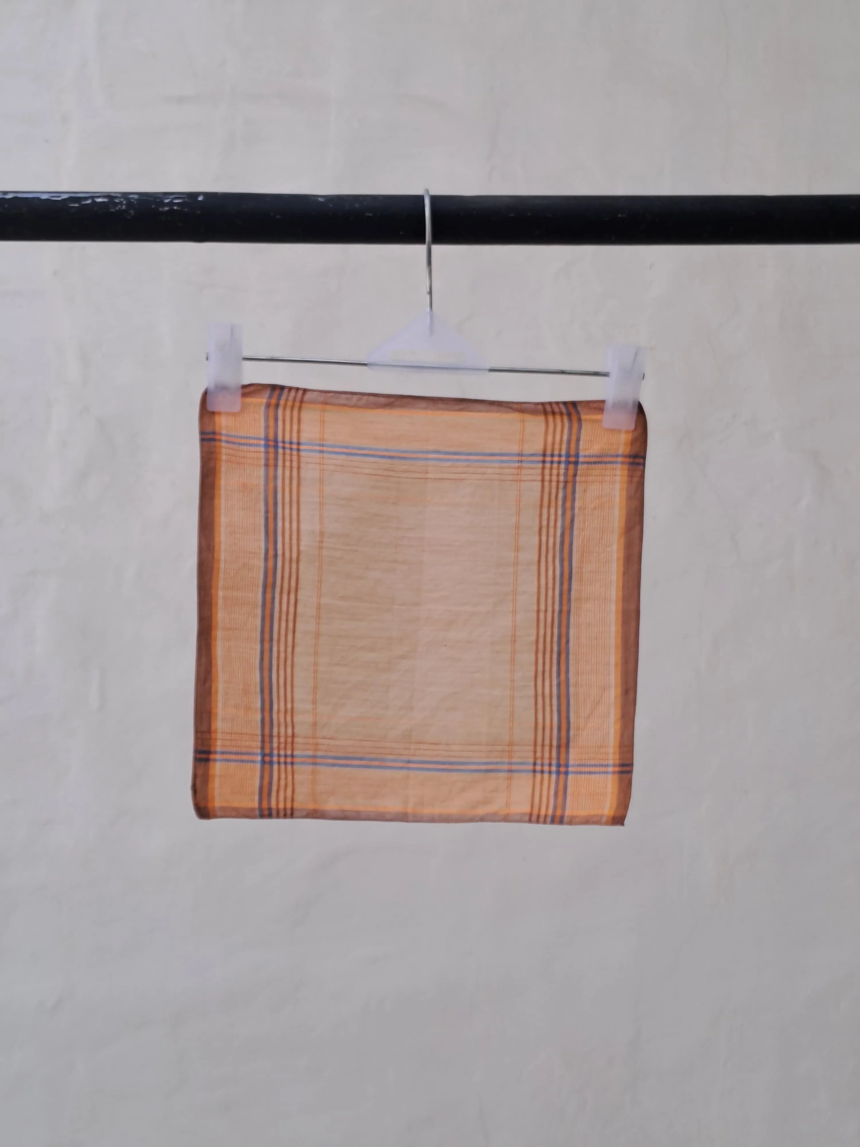 Mens Light Brown Pocket Square