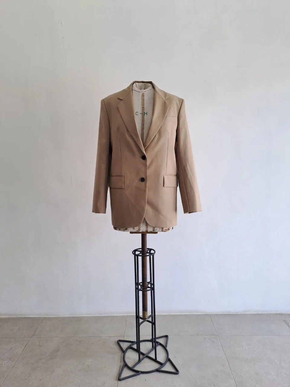 Light Brown Blazer Jacket