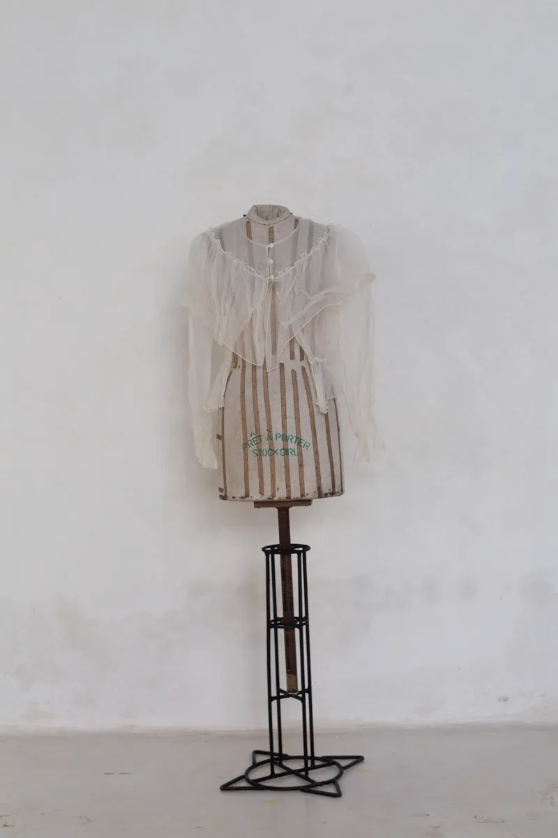 Sheer Cream Blouse