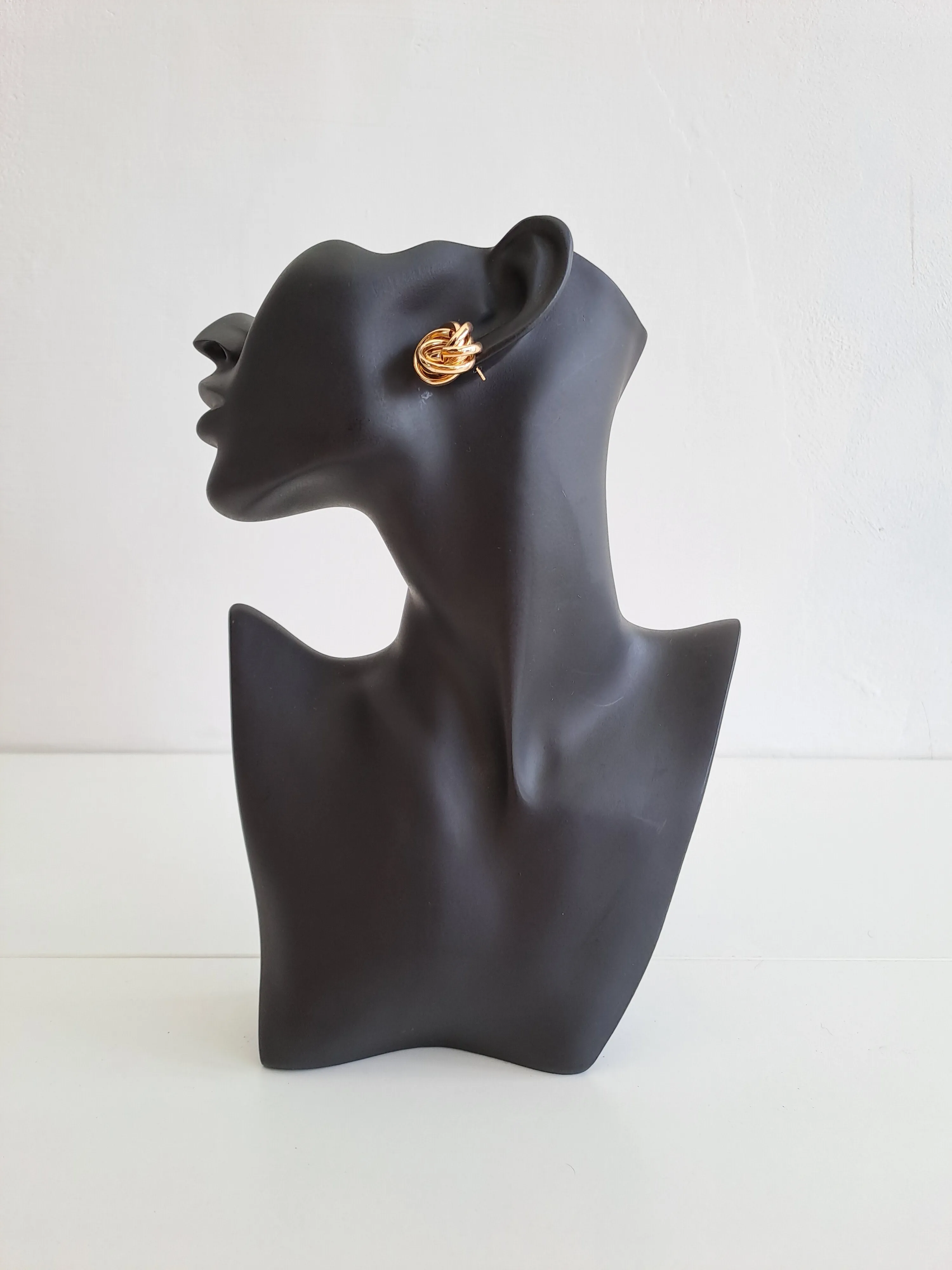 Twisted Gold Earrings