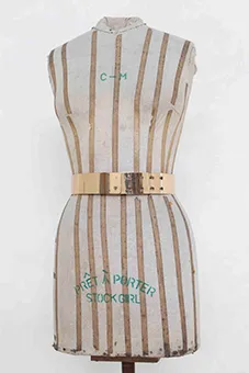 Gold Metallic Belt