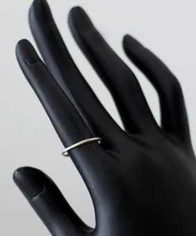 Minimal Silver Ring
