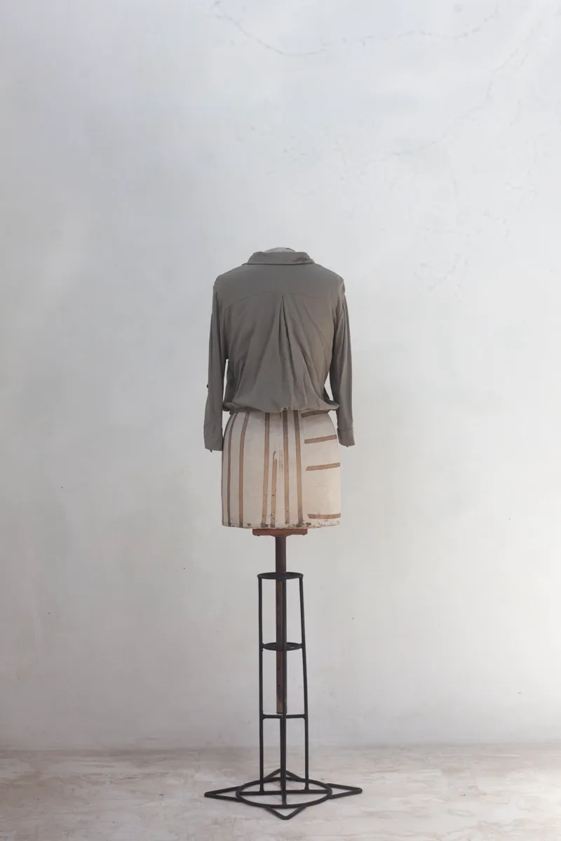 Khaki Shirt with Front Pockets