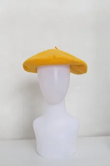 Topshop Yellow Beret