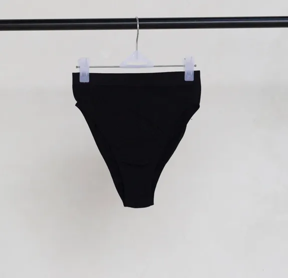 Black Cotton Briefs