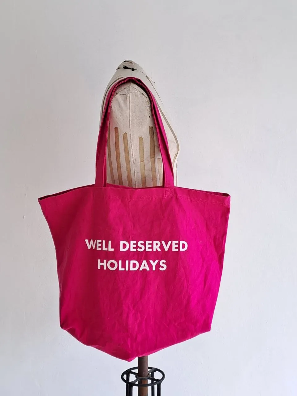 "Well Deserved Holiday" Tote Bag