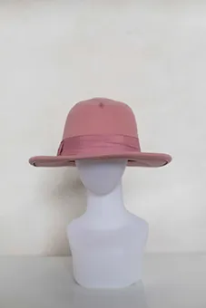 Pink Felt Fedora Hat