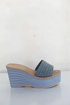 Light Blue Carved Platforms