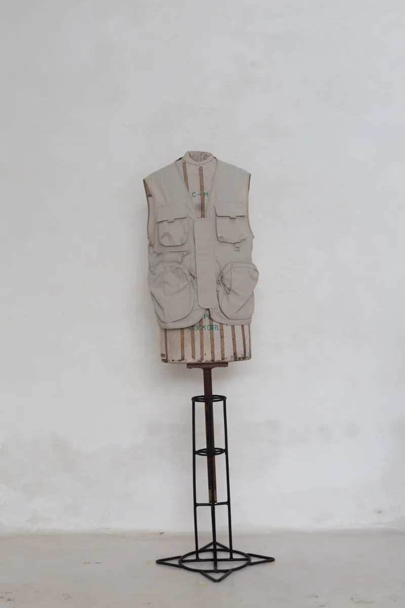 Light Grey Vest with Pockets