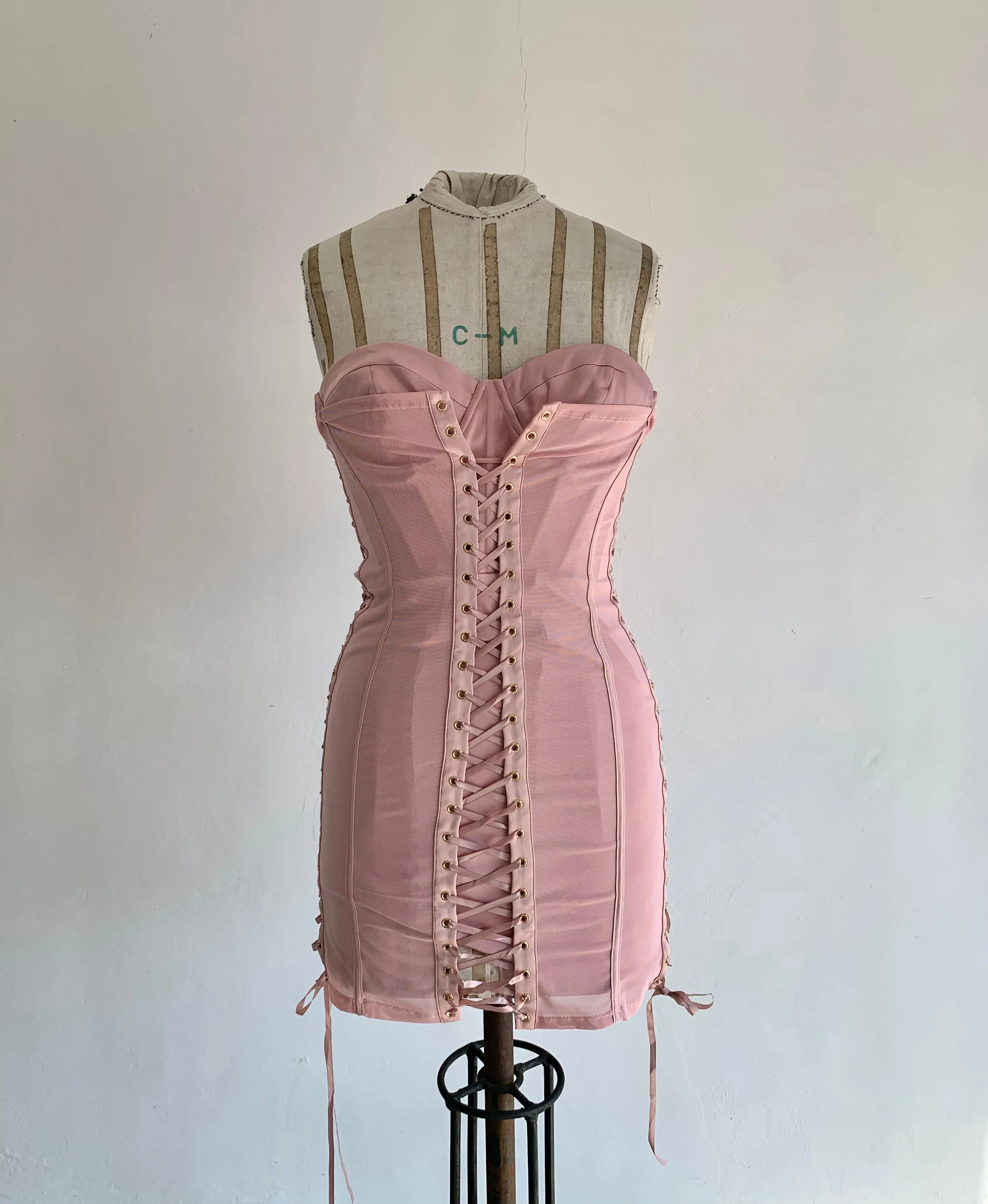 Gaultier Style Corset Dress 