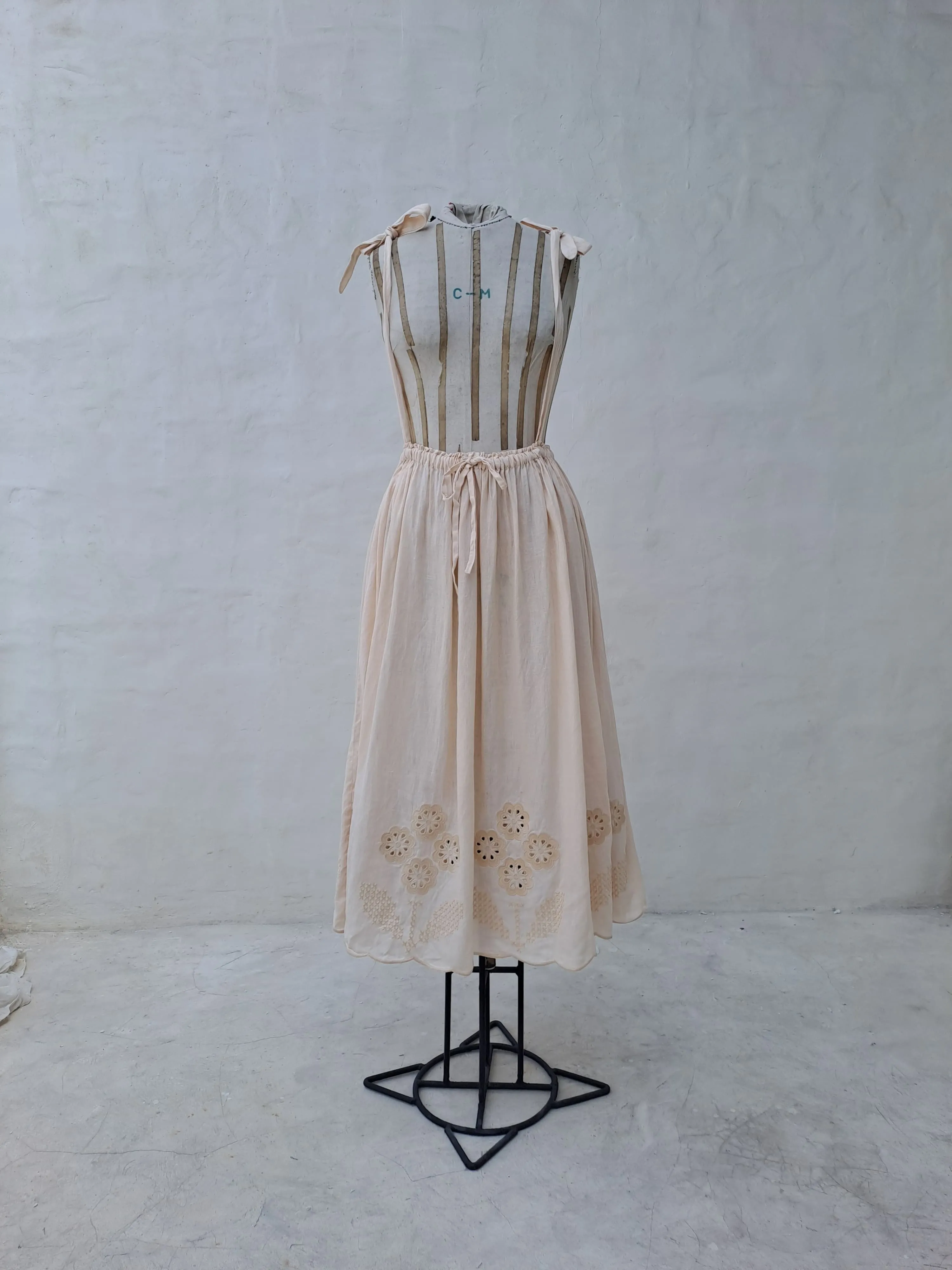 Innika Choo Salmon Tied Long Skirt