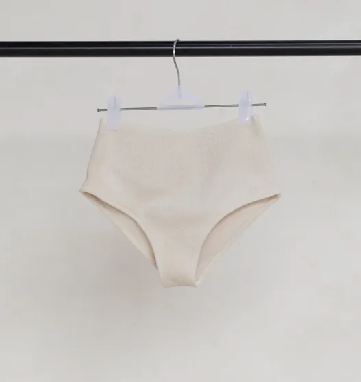 White Textured Bikini (Set)