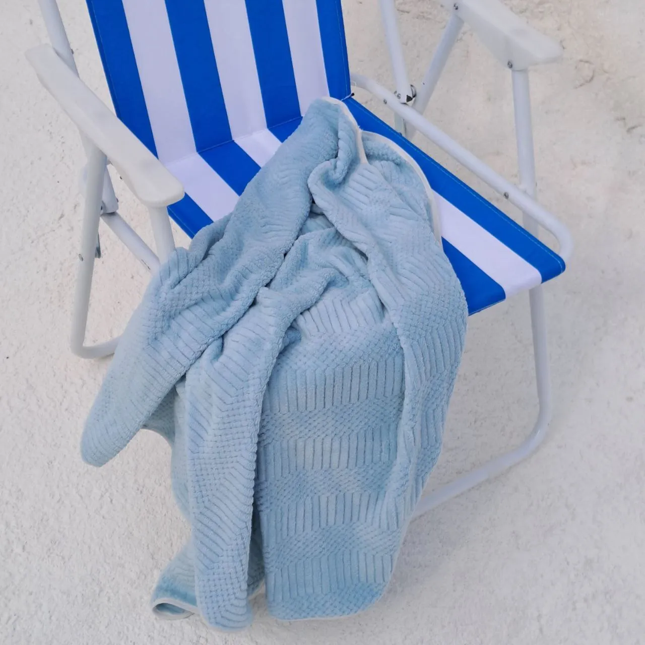 Blue Towel