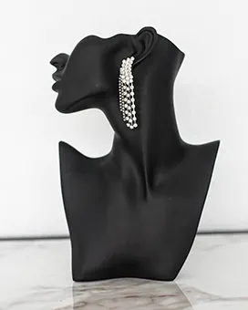 Vintage Style Crystal Drop Earrings