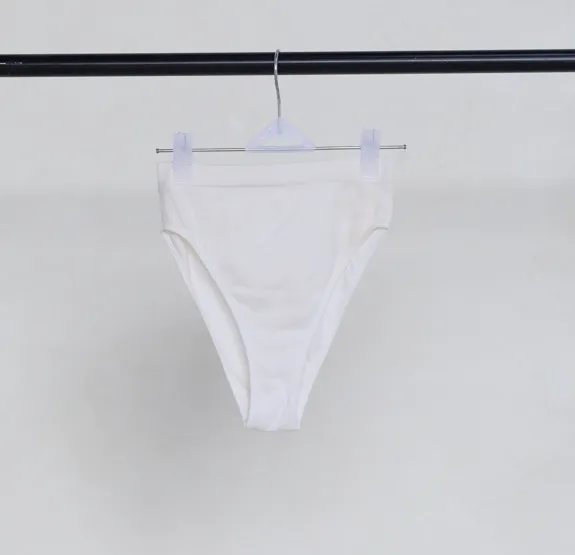 White Cotton Briefs