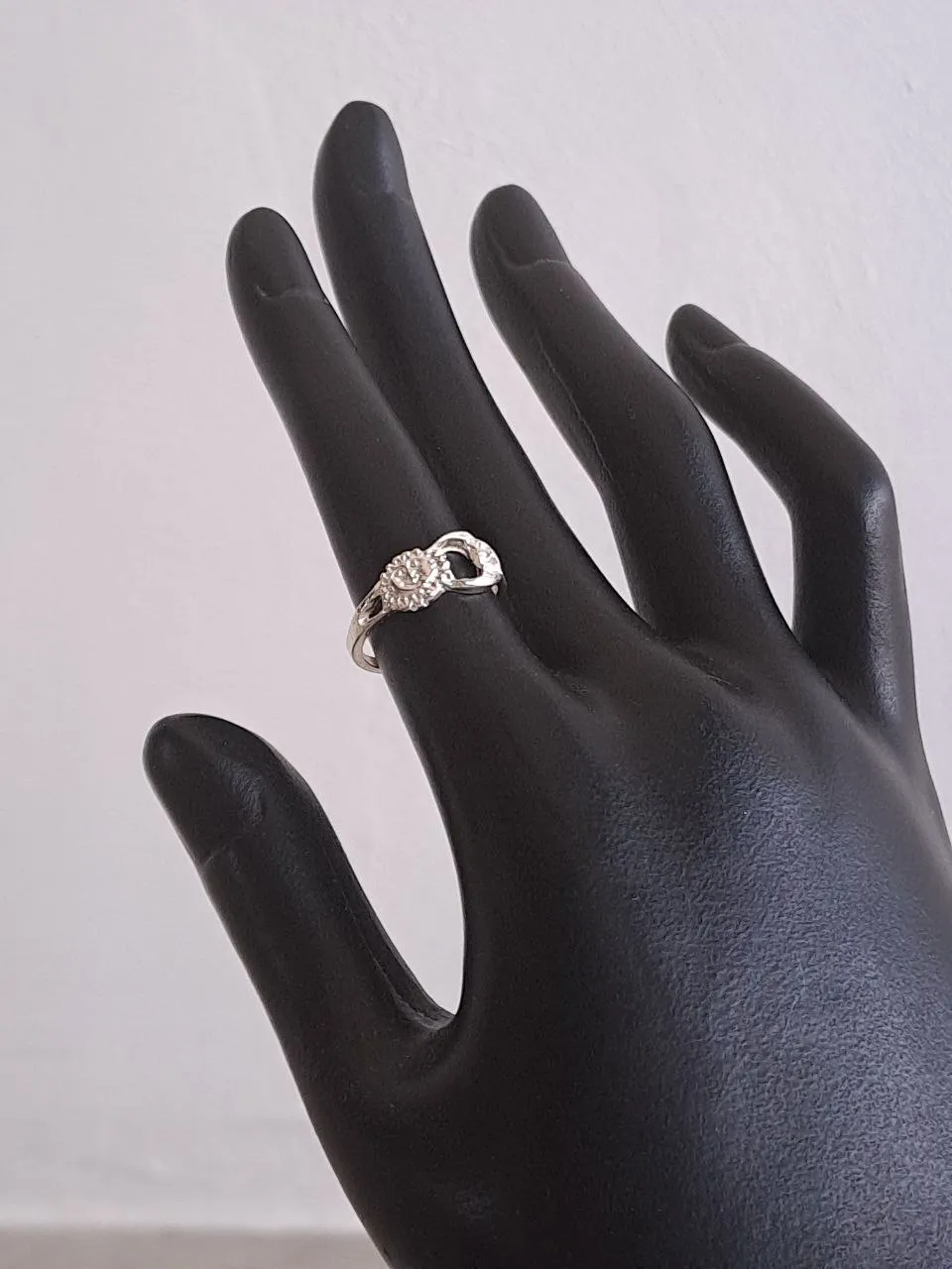 Moon Sun Silver Ring