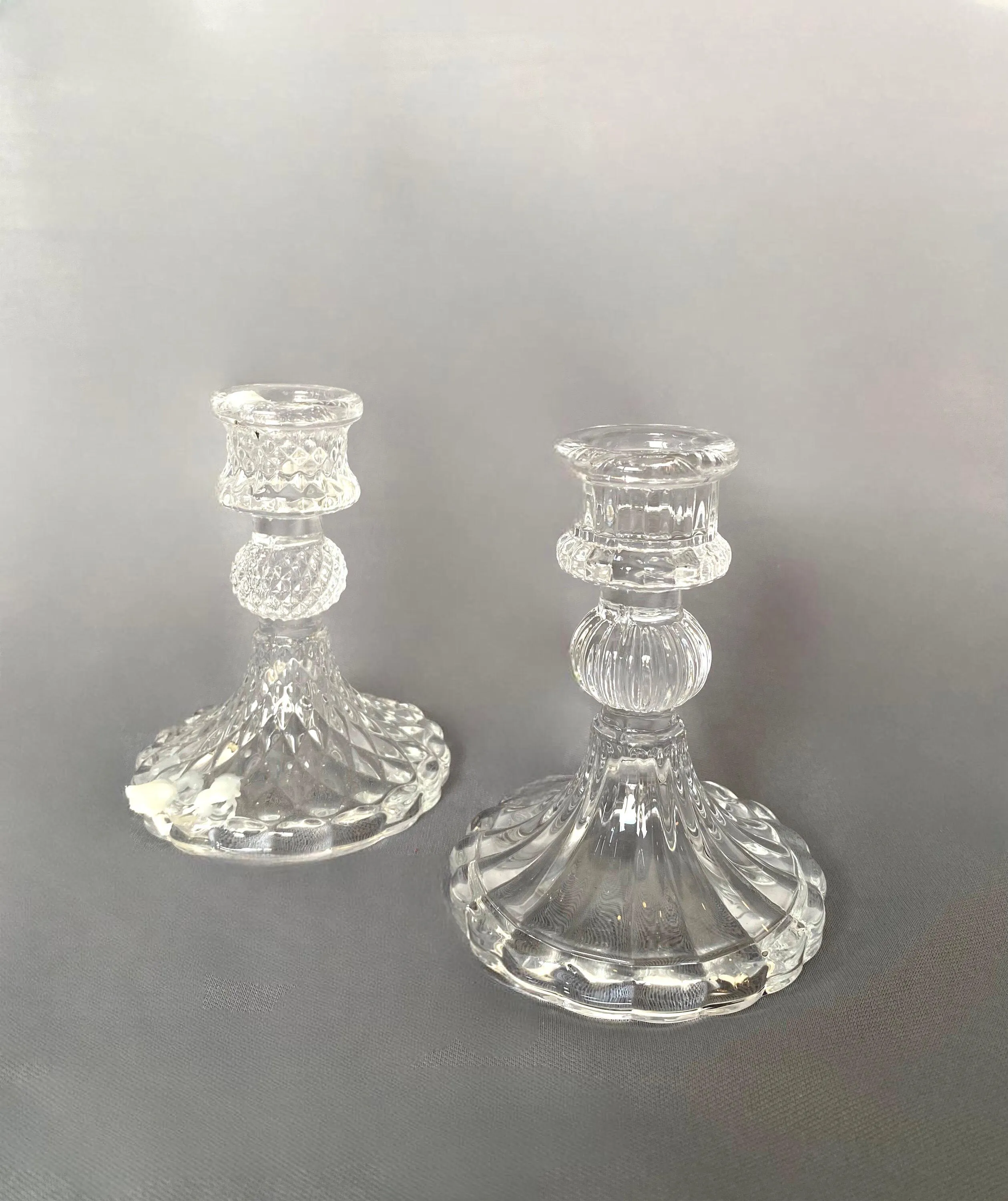 Crystal Candle Holder (Set)