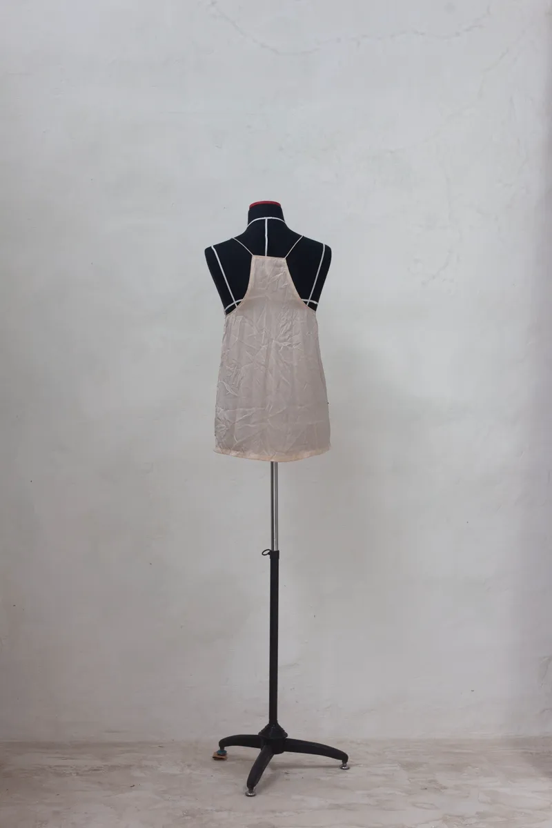  Pale Pink Satin Camisole