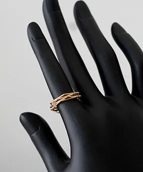 Multi Layer Geometric Ring