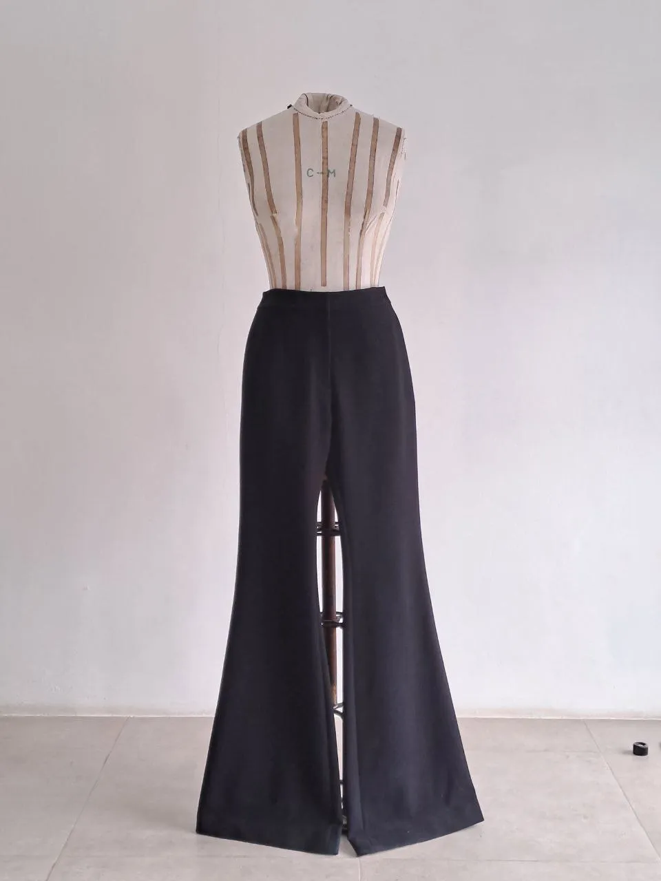 Black Flare Trousers