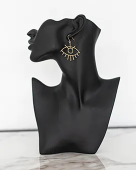 Modern "Eye" Design Earrings