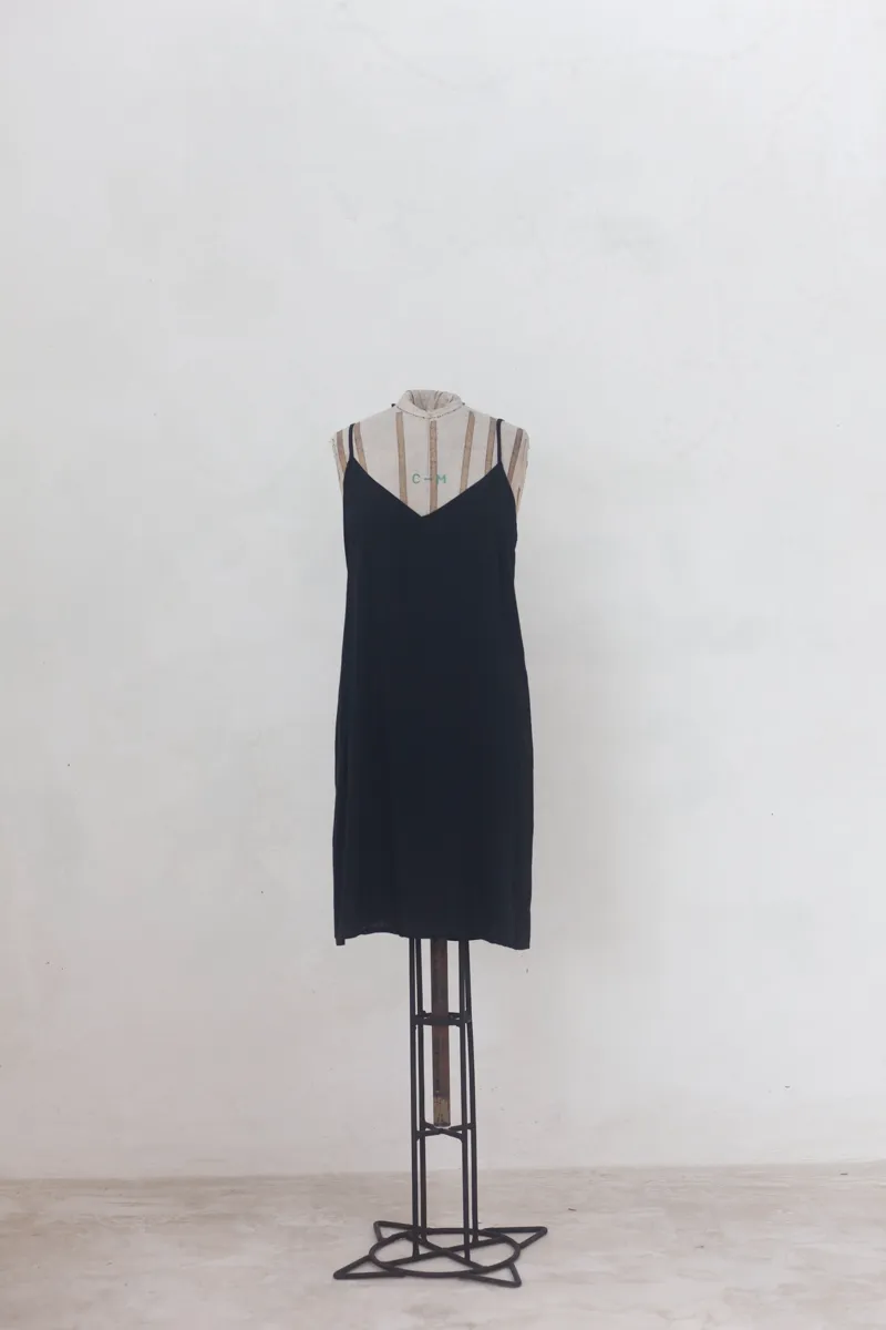 Black Slip Dress
