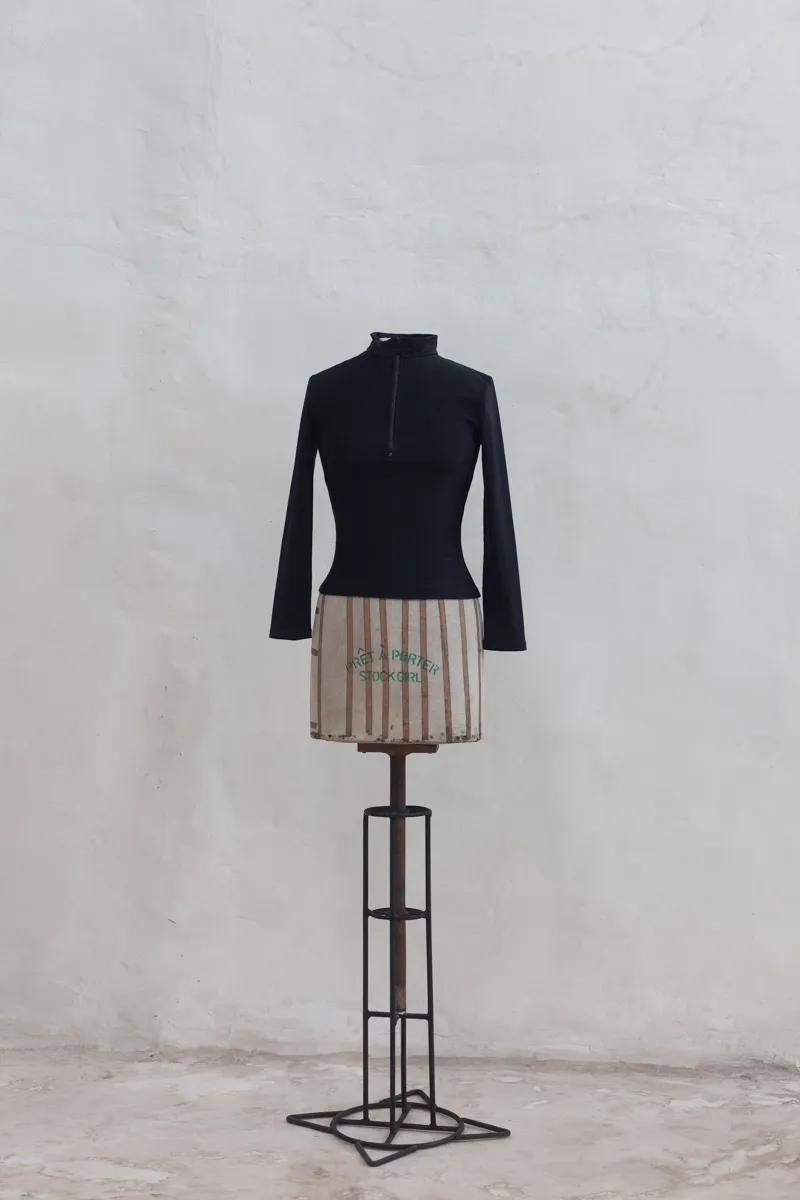  Black Turtle Neck Sportswear