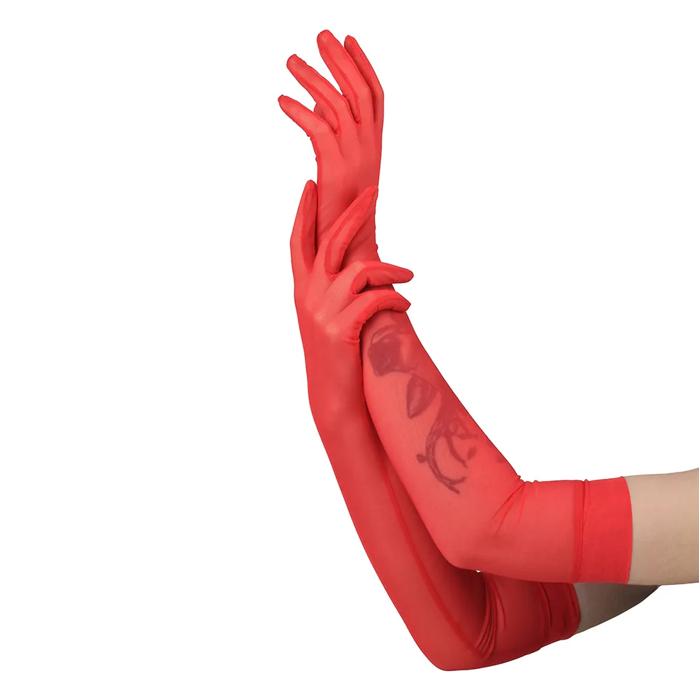 Red Sheer Gloves