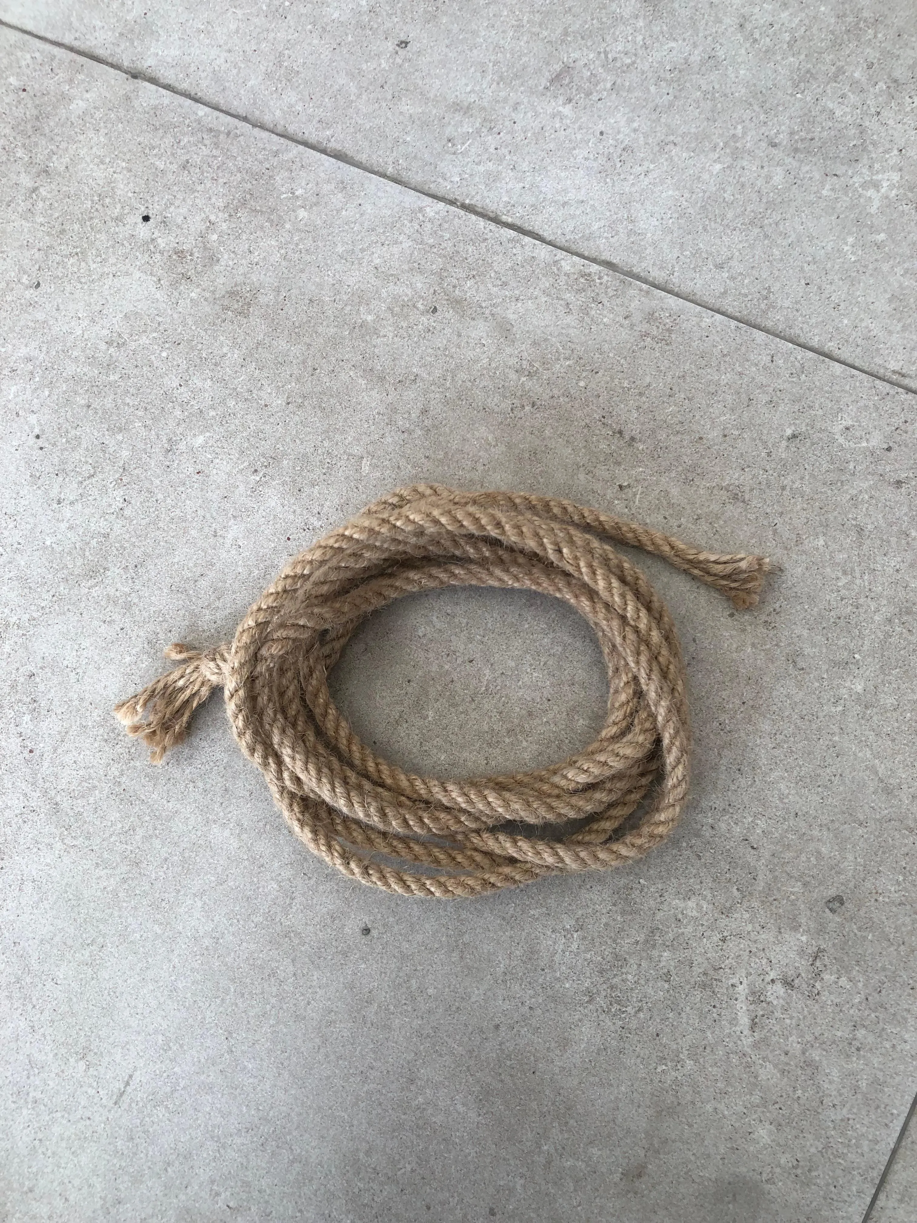 Thin Beige Rope