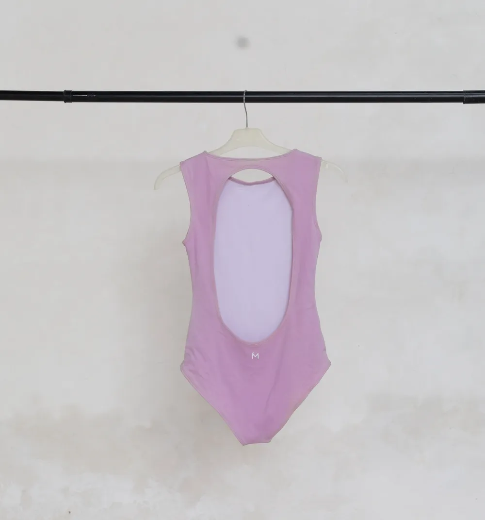Lilac Swimsuit with Cutout Back