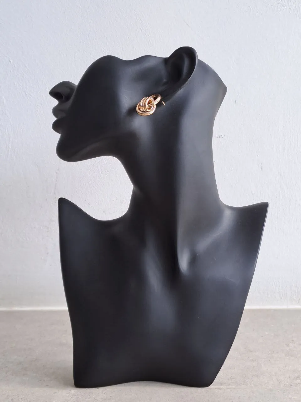 Vintage Gold Middle Linked Earrings