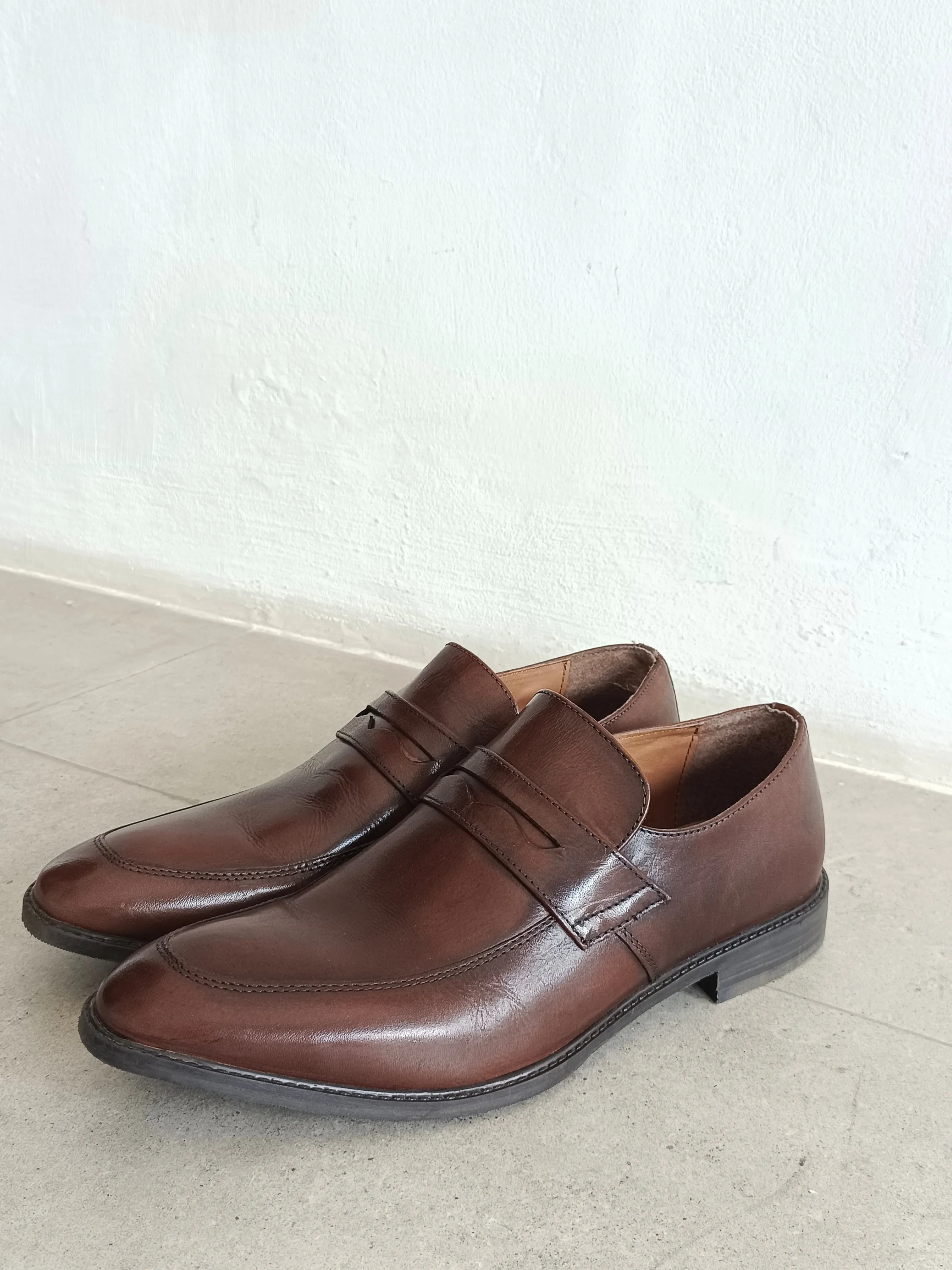 Men's Brown Leather Shoes