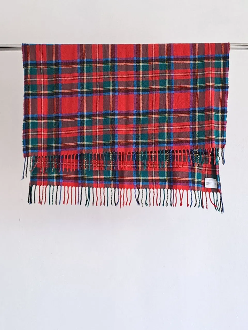 Wool Tartan Scarf