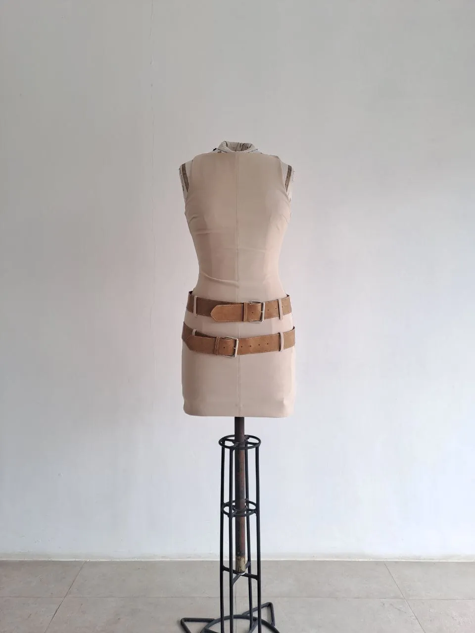 Safari Dress with Belts