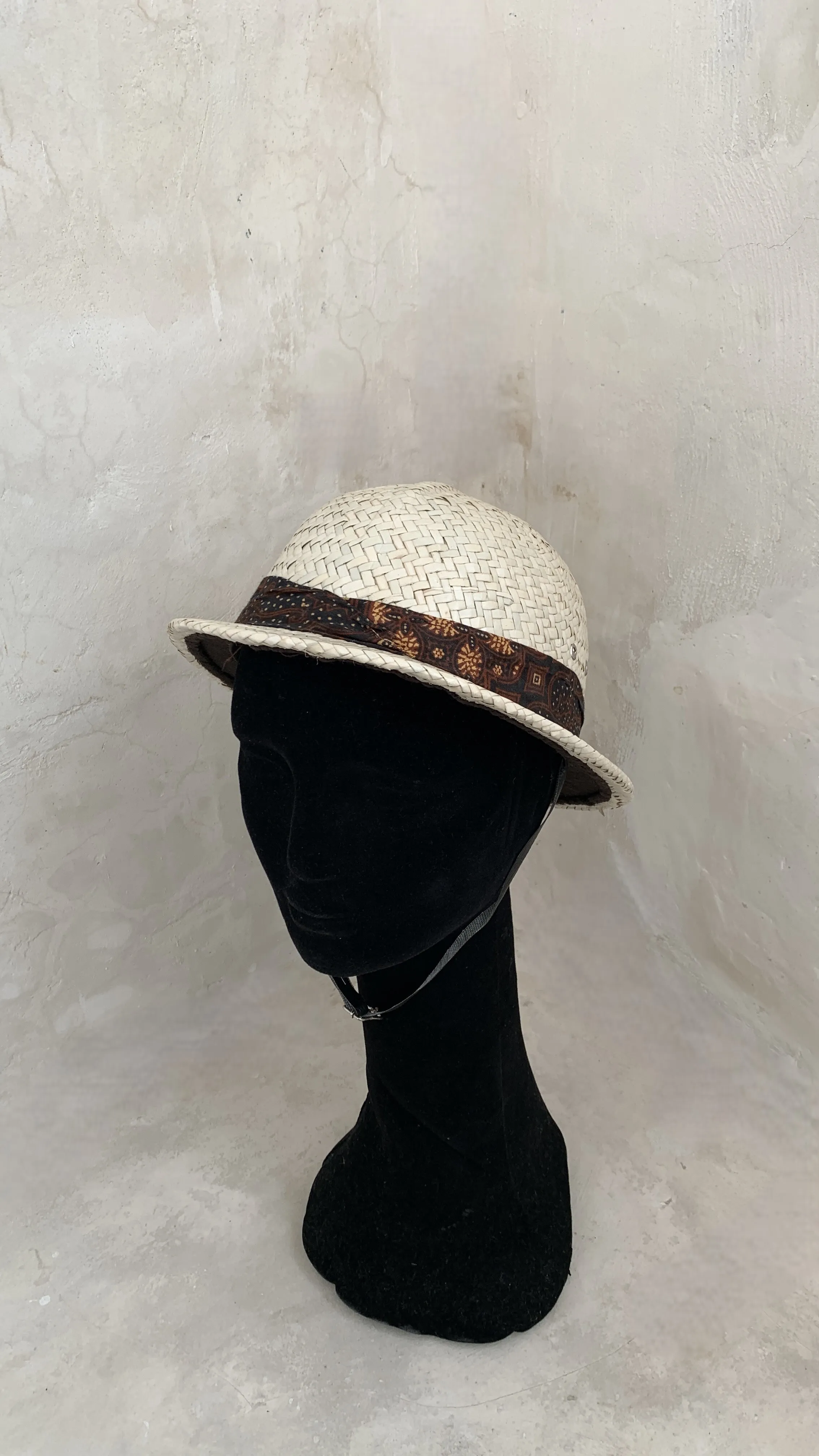 Safari Style Rattan Hat