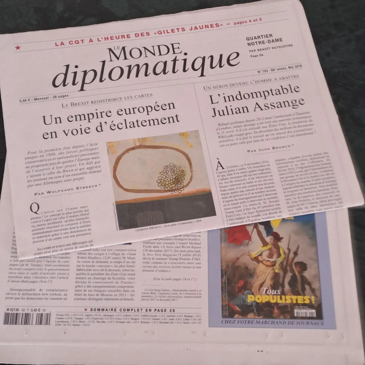 Monde Diplomatique Newspaper