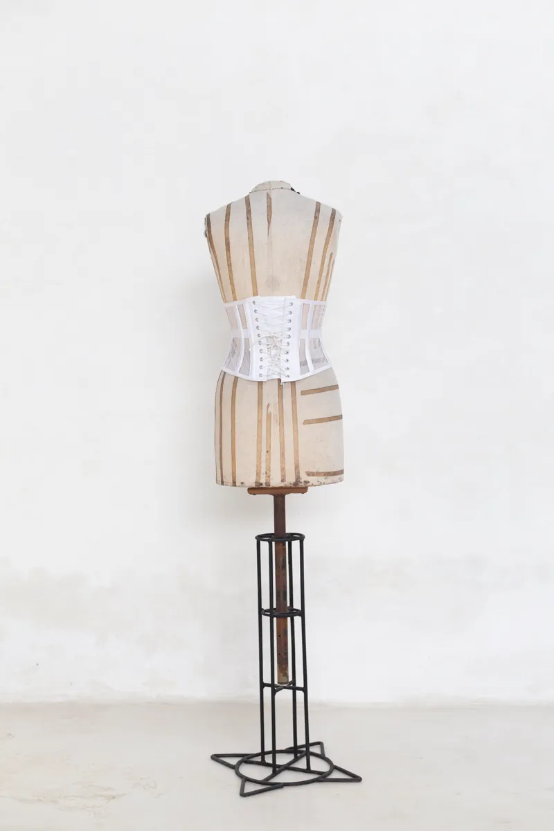 Sheer White Corset