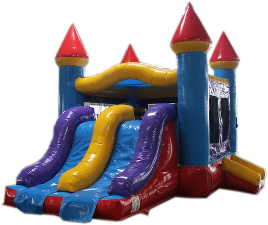 20ft Colorful Combo Bounce House with Slide