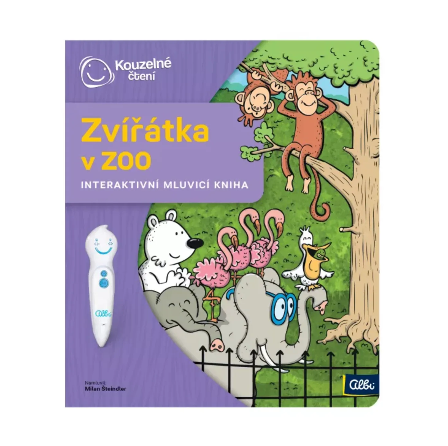 Albi knížka - Zvířátka v zoo