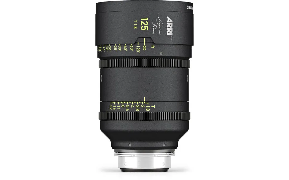 ARRI Signature Prime 125mm / Feet / T1.8 LPL-Mount CF3‘4“ ø114