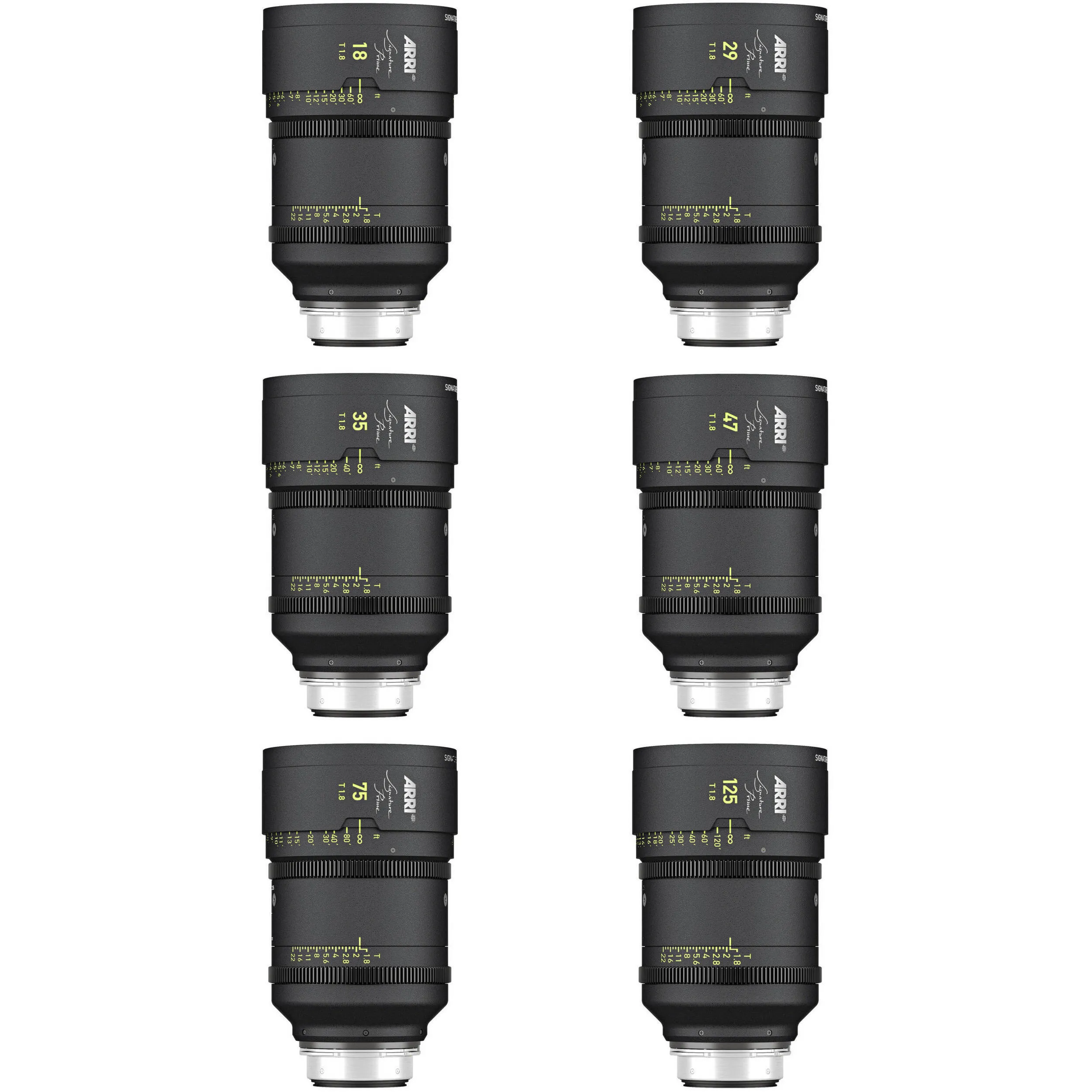Signature Prime Lens FF / 18-125 / T1.8 ø114 / SET