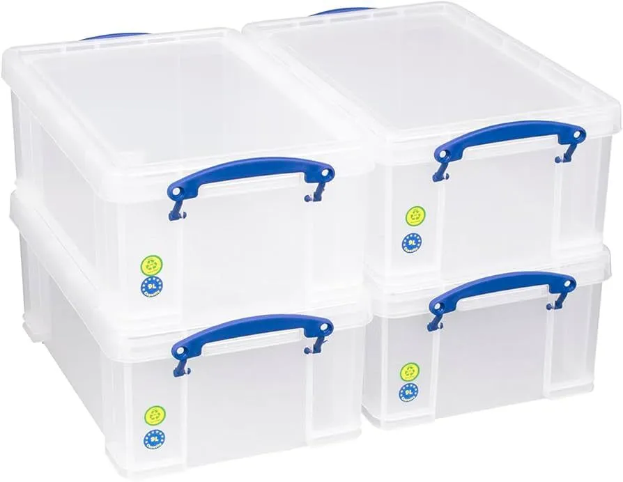 Plastic Storage Box w/ Lid